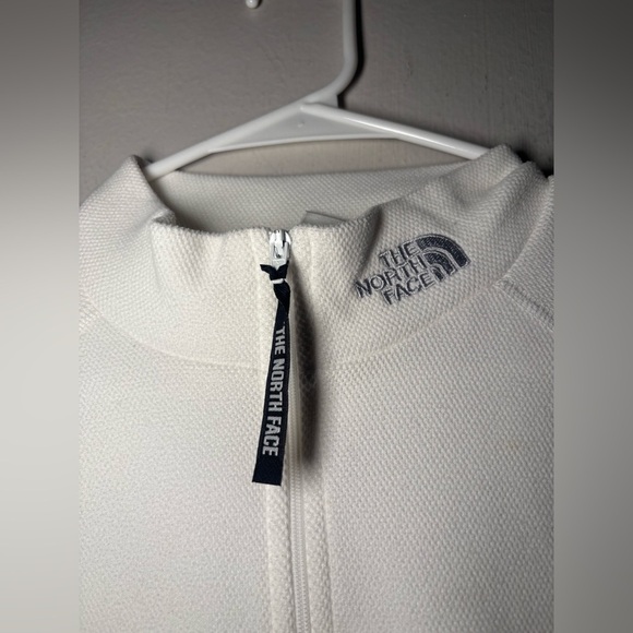 Vintage The North Face Sweater Women's 1/4 Zip Base Layer Pullover size M - Picture 2 of 6